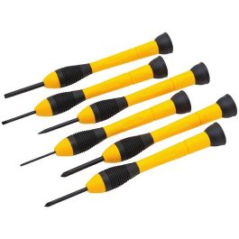 [CM-746] Juego 6 Desarmadores de Precisión Stanley 66-052 para Electrónica