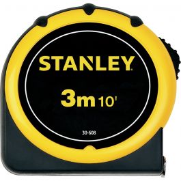 [CM-481] Flexómetro 3m × 1/2" Stanley 30-608 para Taller y Hogar