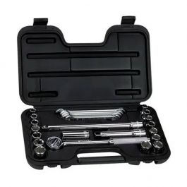 [CM-623] Juego 25 Llaves Métricas y Dados 1/2" Stanley 86-736 para Mecánica