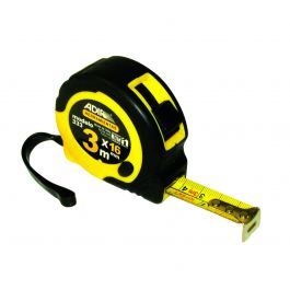 Flexómetro 5m Adir AD-334 Ergonómico para Obra y Taller