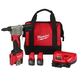 Remachadora Inalámbrica M12 Milwaukee 2550-22
