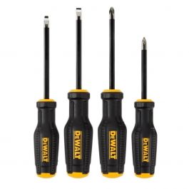 Juego de Desarmadores 4 Pz DeWalt DWHT65101 Mango Bimaterial