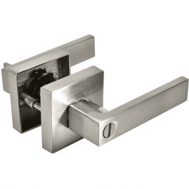 [CM-4620] Cerradura Baño Castelli 4980 Níquel Satinado Yale