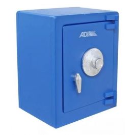 Caja Alcancía Metálica 1957 Adir Ahorro Llave