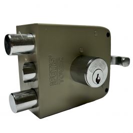 [CM-366] Cerradura de Alta Seguridad L4 Pintada Tover Llave Tetra 4 Pernos