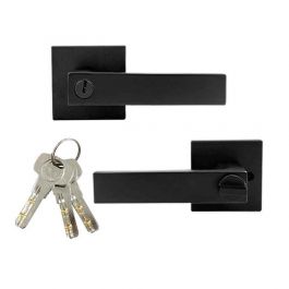 Cerradura de Perilla para Recámara Castelli Negro Yale 89524