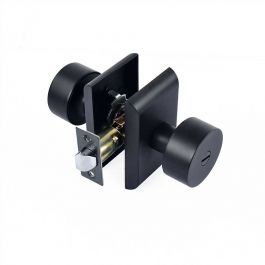 [CM-5409] Cerradura de Perilla para Baño Santa Fe Negro Yale 89561 con Seguro