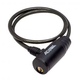 Candado para Bicicleta 58 cm Adir 1184 Cable de Acero 2 Llaves