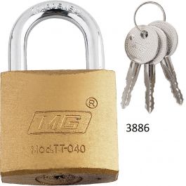 [CM-3886] Candado MG Tt 040 Austral 40 mm Tetra Alta Seguridad