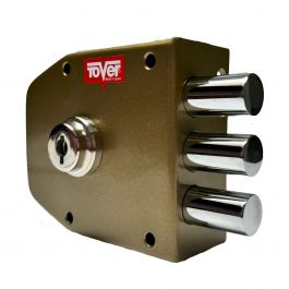 [CM-94] Cerradura de Sobreponer Tover para Puerta de Madera y Metal