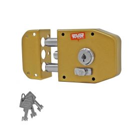 [CM-99] Cerradura de Sobreponer Tover para Puerta de Madera y Metal