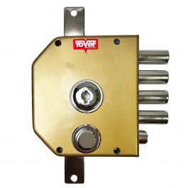 [CM-1413] Cerradura de Sobreponer Tover para Puerta de Madera y Metal