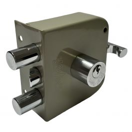 [CM-82] Cerradura de Sobreponer S15 Tover para Puerta de Madera y Metal