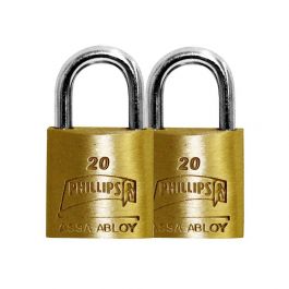 [CM-1951] Candado de Latón Phillips para Puertas Industriales y Bodegas