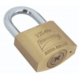 [CM-438] Candado de Latón Macizo TX40 Phillips para Puertas Industriales y Bodegas