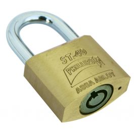 [CM-459] Candado de Latón Macizo ST40 Phillips para Puertas Industriales y Bodegas