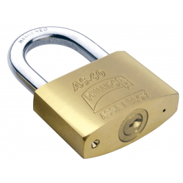 [CM-1075] Candado de Latón Macizo AS-60 Phillips para Puertas Industriales y Bodegas