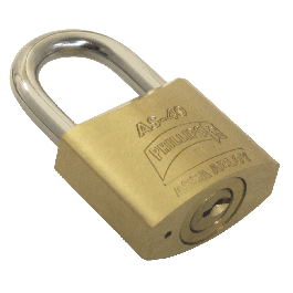 [CM-1034] Candado de Latón Macizo AS-40 Phillips para Puertas Industriales y Bodegas