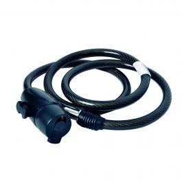 Candado tipo Cable 100 cm para Bicicleta Adir AD-1182 con 2 Llaves