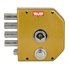 [CM-5018] Cerradura de Sobreponer Sin Varillas 7001 Tover Izquierda Entrada 60 mm