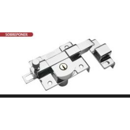 [CM-1316-C] Cerrojo de Acero Sólido 775 Phillips Uso Rudo 5 Pernos