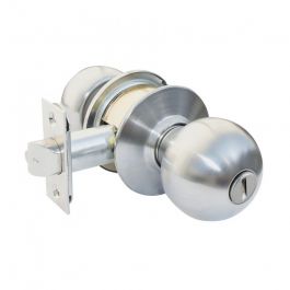[CM-4610] Cerradura Cilíndrica para Baño BALL 40-S Yale 80016 Cromo Mate
