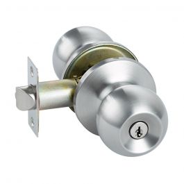 [CM-4125] Cerradura de Pomo para Recámara SS MG Austral Acero Inoxidable