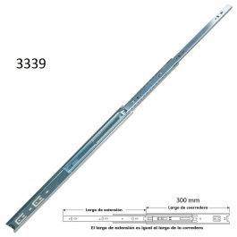 [CM-3339-C] Corredera Apertura 3/4 Embalada 735 Rish Austral para Muebles