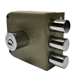 [CM-758] Chapa de Sobreponer L6C Pintada Tover para Puerta Principal