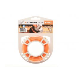 [CM-2884] Hilo para Desmalezadora 2.4mm 095 14m Naranja Stihl Nylon