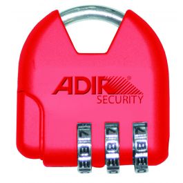 [CM-1245] Candado de Combinación 3 Dígitos Adir AD-264 para Maleta 2 Pzas