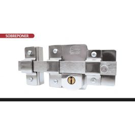 [CM-1320-C] Cerrojo de Acero Sólido Phillips 875 Robusto para Puerta de Entrada