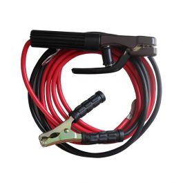 [CM-721] Cable para Soldar 5m Calibre 4 Portaelectrodo y Tierra Ramiro