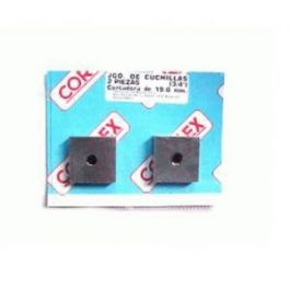 Repuesto Cuchillas Cortadora de Varilla 1/2" Cormex para Cizalla