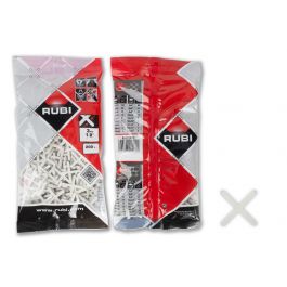 Crucetas para Junta 3mm 200 Pz Rubi para Baldosa Gran Formato