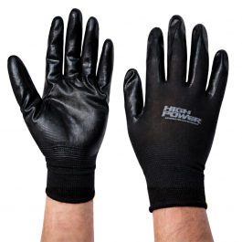 [CM-534] Guantes de Nitrilo Desechables Grande High Power GJ-1010 Caja 100 Pz