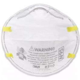[CM-4843] Respirador Desechable N95 3M 8210 NIOSH Caja 20 Pz