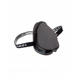 [CM-1747] Mascarilla Gris 2 Cabel Reutilizable Contra Polvos y Pelusas