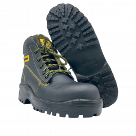 [CM-5107] Zapato de Seguridad #7 Barretero 400CA Piel Casquillo de Acero NOM
