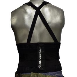 [CM-3913-C] Faja Sacrolumbar Rooster RCM-629 7B con 4 Tiras y Elástico Central 5"