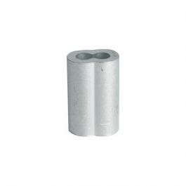 Casquillo Doble de Aluminio para Cable 1/2" 20 Pz OBI 217123