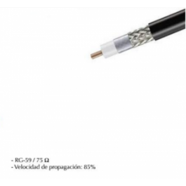 [CM-4797] Cable Coaxial 15m Adir AD-6454 con Conectores para TV y Antena