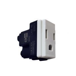 Contacto Bticino E2023 Modus 2P+T 15A 127V Polarizado y Aterrizado