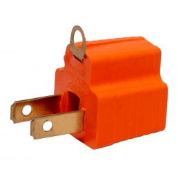 [CM-2148] Clavija Convertidora Gris Adir 1150 Adaptadora 2 a 3 Polos
