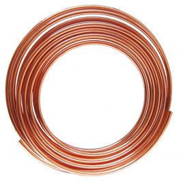 Tubo de cobre 15 Mts 3/8 " Iusa 2204 para Plomería