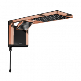 [CM-2014] Regadera Eléctrica 220V Acqua Duo Ultra Rose Gold para Baño Lorenzetti