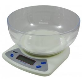 [CM-5292] Bascula multiuso digital con tazon 5 Kg a 1g 207134 OBI Digital de Cocina