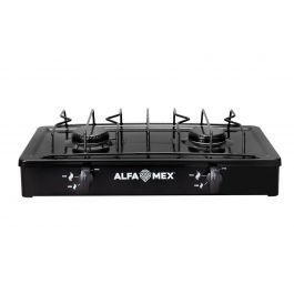 [CM-4926] Estufa de mesa de 2 Quemadores ALFA Fadi Industrial de Varios Quemadores