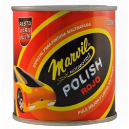 [CM-3980] Cera en Pasta para Pulir Roja 300 g Marvil 110218 para Piso