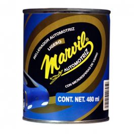 [CM-3985] Rellenador Automotriz 480 ml Marvil 110895 para Rayones de Pintura